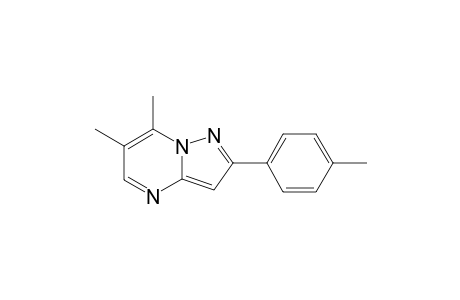 6,7-DIMETHYL-2-(4-METHYLPHENYL)-PYRAZOLO-[1,5-A]-PYRIMIDINE