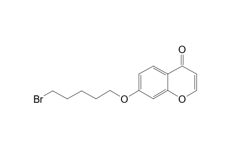 7-[(5-BROMOPENTYL)-OXY]-4H-CHROMEN-4-ONE