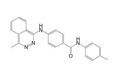 N-(4-methylphenyl)-4-[(4-methyl-1-phthalazinyl)amino]benzamide