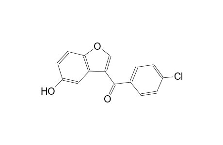 (4-chlorophenyl)(5-hydroxy-1-benzofuran-3-yl)methanone