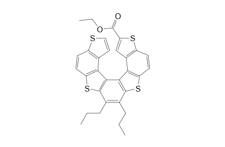 7,8-Dipropyl-2-ethoxycarbonyltetrathia[7]helicene