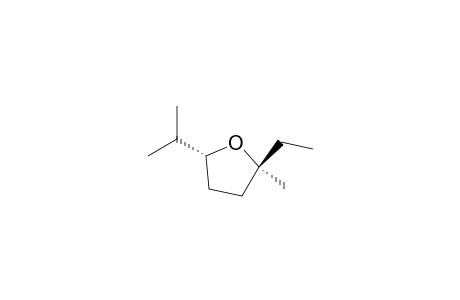 cis-2-methyl-2-ethyl-5-isopropyl-tetrahydrofuran