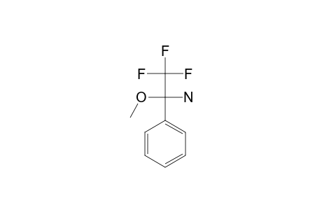 1-(2,2,2-TRIFLUORO)-1-PHENYLETHYL-IMINE-METHANOL-ADDUCT