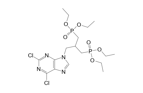 [3-(2,6-DICHLORO-PURIN-9-YL)-2-(DIETHOXY-PHOSPHORYLMETHYL)-PROPYL]-PHOSPHONIC-ACID-DIETHYLESTER