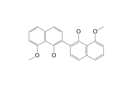 NODULISPORIN-B;2-(1-HYDROXY-8-METHOXYNAPHTHALEN-2-YL)-8-METHOXYNAPHTHALEN-1-OL