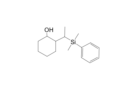 (1RS,1'RS,2'RS)-2-(1-Dimethyl(phenyl)silylethyl)cyclohexanol