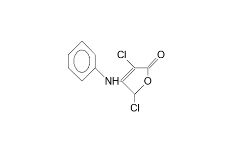 2(5H)-Furanone, 3,5-dichloro-4-(phenylamino)-