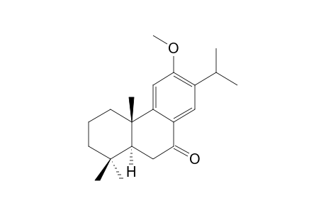 7-OXO-12-METHOXY-ABIETA-8,11,13-TRIENE;SUGIOL-METHYLETHER