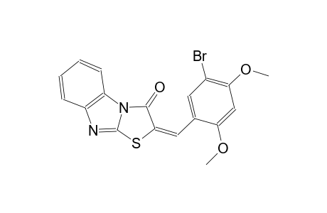 (2E)-2-(5-bromo-2,4-dimethoxybenzylidene)[1,3]thiazolo[3,2-a]benzimidazol-3(2H)-one