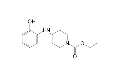 4-(o-hydroxyanilino)-1-piperidinecarboxylic acid, ethyl ester