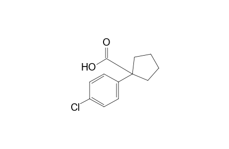 1-(4-Chlorophenyl)-1-cyclopentanecarboxylic acid