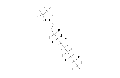 2-(3,3,4,4,5,5,6,6,7,7,8,8,9,9,10,10,10-HEPTADECAFLUORO-DECYL)-4,4,5,5-TETRAMETHYL-1,3,2-DIOXABOROLANE