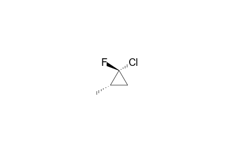 1-CHLORO-1-FLUORO-2-METHYL-CYCLOPROPANE;COMPUND-#D1