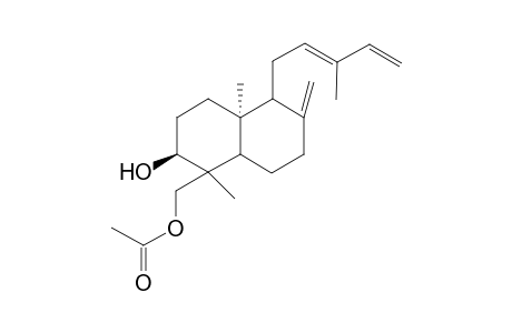 19.alpha.-Acetoxy-(ent)-labda-8(17),12E,24-trien-3.beta.-ol