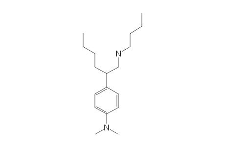 N,N-DIMETHYL-4-[1-(BUTYLAMINOMETHYL)-PENTYL]-ANILINE