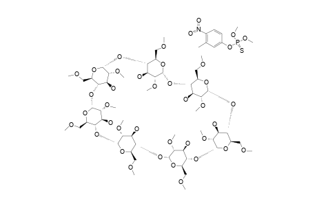 [HEPTAKIS-(2,6-DI-O-METHYL)-BETA-CYCLODEXTRIN]-FENITROTHION