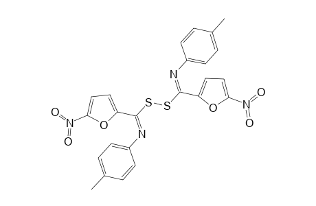 S(1),S(2)-bis[5'-Nitro-2'-furyl-N-(p-tolyl)imido]-disulfide