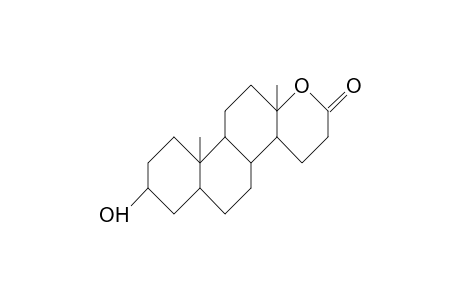 3b-Hydroxy-17a-oxa-D-homo-5a-androstan-17-one