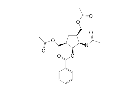 [(1S,3S,4S,5R)-4-ACETYLAMINO-5-BENZOYLOXY]-1,3-CYCLOPENTANEDIMETHANOL-DIACETATE