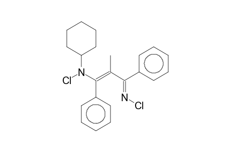 1,5-Diaza-2,4-pentadiene, 1,5-dichloro-1-cyclohexyl-3-methyl-2,4-diphenyl-