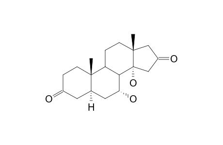 7-ALPHA,14-ALPHA,5-ALPHA-DIHYDROXY-ANDROSTANE-3,16-DIONE