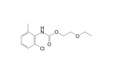 2-chloro-6-methylcarbanilic acid, 2-ethoxyethyl ester