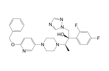 (2R,3R)-3-(4-(6-(benzyloxy)pyridin-3-yl)piperazin-1-yl)-2-(2,4-difluorophenyl)-1-(1H-1,2,4-triazol-1-yl)butan-2-ol