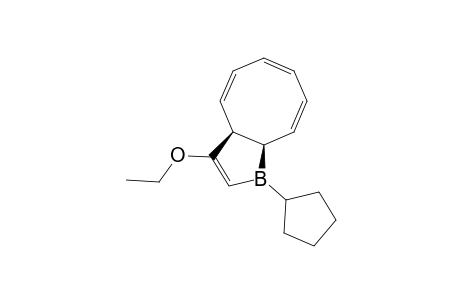 9-ETHOXY-11-CYCLOPENTYL-11-BORABICYCLO-[6.3.0]-UNDECA-2,4,6,9-TETRAENE