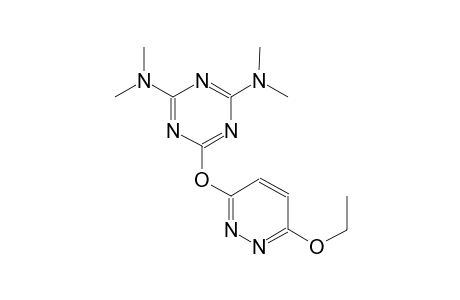 6-((6-ethoxypyridazin-3-yl)oxy)-N2,N2,N4,N4-tetramethyl-1,3,5-triazine-2,4-diamine