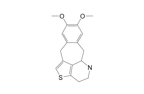 8,9-DIMETHOXY-1,2,3,6,11,11A-HEXAHYDROBENZO-[5,6]-CYCLOHEPTA-[1,2,3-CD]-THIENO-[3,2-C]-PYRIDINE