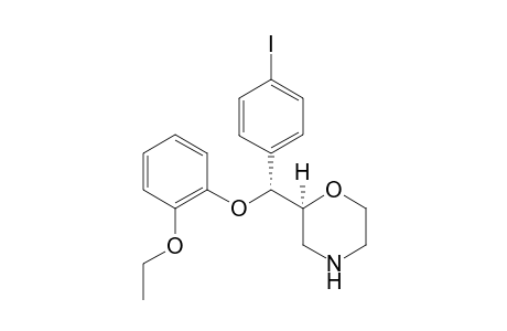 (2S)-2-[(R)-(p-Iodophenyl)(2'-ethoxyphenoxy)methyl]-morpholine