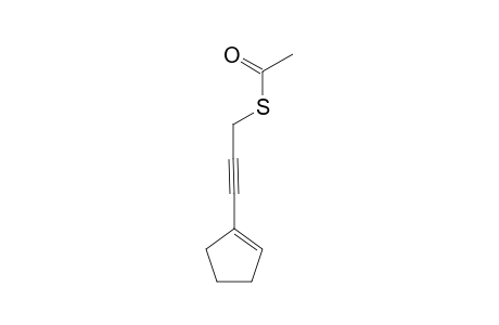 3-(Cyclopent-1-enyl)propargyl Thioacetate