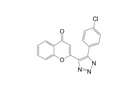 4-(5)-(4-CHLOROPHENYL)-5-(4)-(2-CHROMONYL)-1,2,3-TRIAZOLE