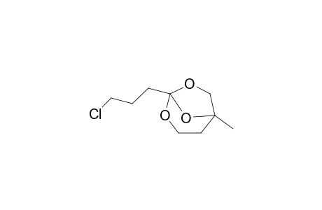 1-(3-Chloropropyl)-5-methyl-2,7,8-trioxabicyclo[3.2.1]octane