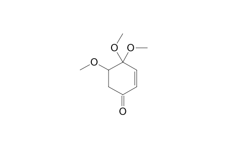 4,4,5-Trimethoxy-2-cyclohexen-1-one