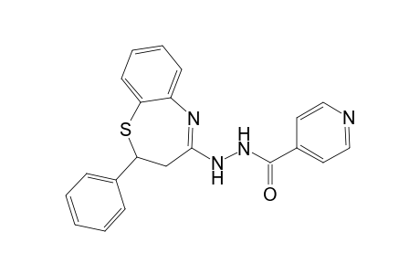 N'-(2-phenyl-2,3-dihydro-1,5-benzothiazepin-4-yl)-4-pyridinecarbohydrazide