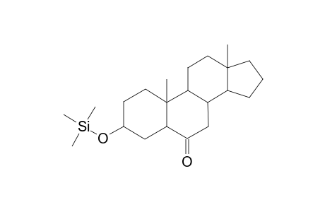 5.ALPHA.-ANDROSTAN-3.BETA.-OL-6-ONE(3.BETA.-TRIMETHYLSILYL ETHER)