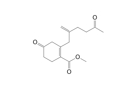 Methyl 2-(2-Methylene-5-oxohexyl)-4-oxocyclohex-1-enecarboxylate