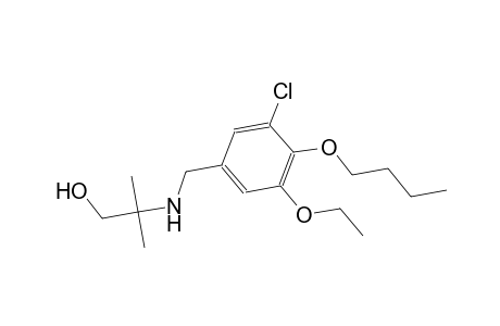 2-[(4-butoxy-3-chloro-5-ethoxybenzyl)amino]-2-methyl-1-propanol