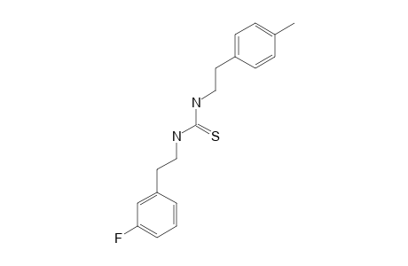 N-[2-(3-FLUOROPHENETHYL)]-N'-[2-(4-METHYLPHENETHYL)]-THIOUREA