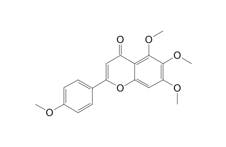 5,6,7,4'-TETRAMETHOXYFLAVONE