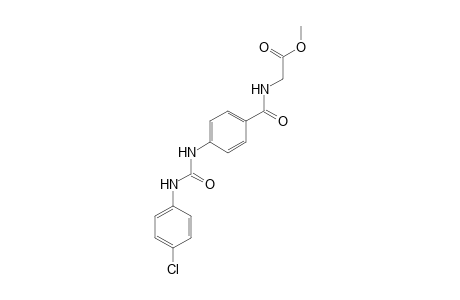 p-[3-(p-CHLOROPHENYL)UREIDO]HIPPURIC ACID, METHYL ESTER