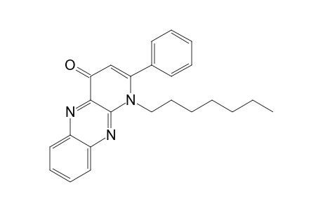 1-Heptyl-2-phenylpyrido[2,3-b]quinoxalin-4(1H)-one