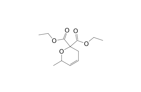 2,2-DIETHOXYCARBONYL-6-METHYL-3,6-DIHYDRO-2H-PYRAN