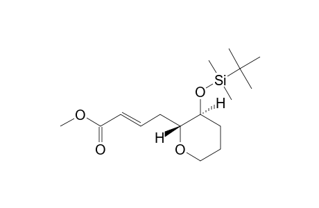 (2'R,3'S)-METHYL-(E)-4-[3'-(TERT.-BUTYLDIMETHYLSILOXY)-TETRAHYDROPYRAN-2'-YL]-BUTENOATE