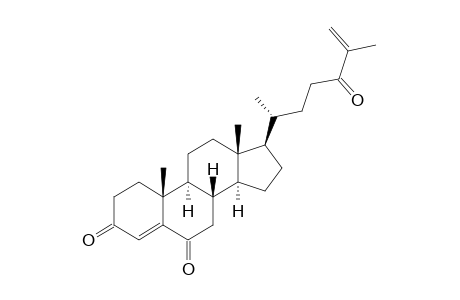 CHOLESTA-4,25-DIENE-3,6,24-TRIONE