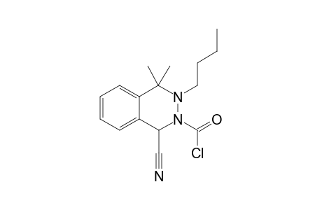 3-BUTYL-1-CYANO-1,2,3,4-TETRAHYDRO-4,4-DIMETHYL-2-PHTHALAZINECARBONYL_CHLORIDE