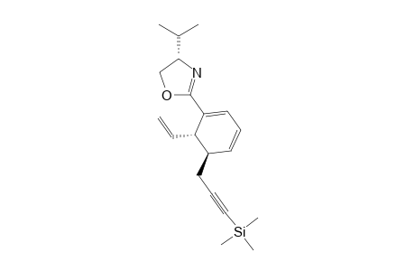 (4S)-4-Isopropyl-2-[(5R,6S)-5-(3-trimethylsilylprop-2-ynyl)-6-vinylcyclohexa-1,3-dienyl]-4,5-dihydrooxazole