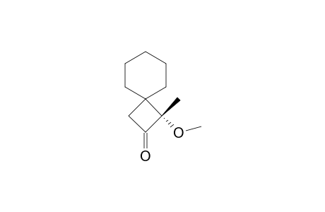 1-METHOIXY-1-METHYLSPIRO-[3.5]-NONAN-2-ONE