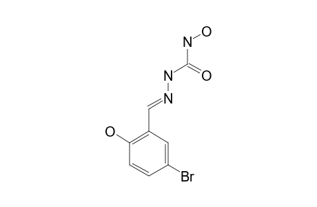 1-(2-HYDROXY-5-BROMOBENZYLIDENE)-4-HYDROXYSEMICARBAZIDE